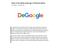 How To Live Without Google Ultimate Guide @library_Sec.pdf